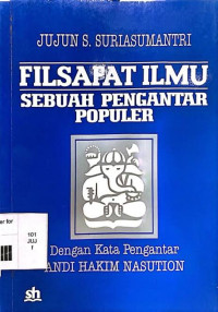 Image of Filsafat Ilmu Sebuah Pengantar Populer