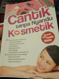 Image of Cantik Tanpa Nyandu Kosmetik