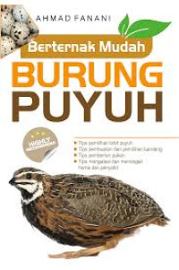 Image of Beternak Mudah Burung Puyuh