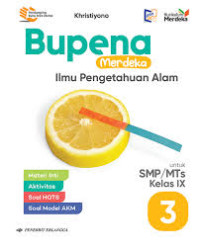 Image of Bupena Merdeka IPA untuk SMP/MTs Kelas IX