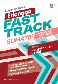 Image of Erlangga Fast Track Sumatif Akhir Jenjang SMP/ MTs IPS