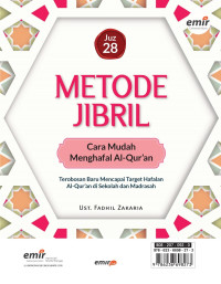 Image of Juz 28 Metode Jibril