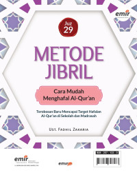 Image of Juz 29 Metode Jibril