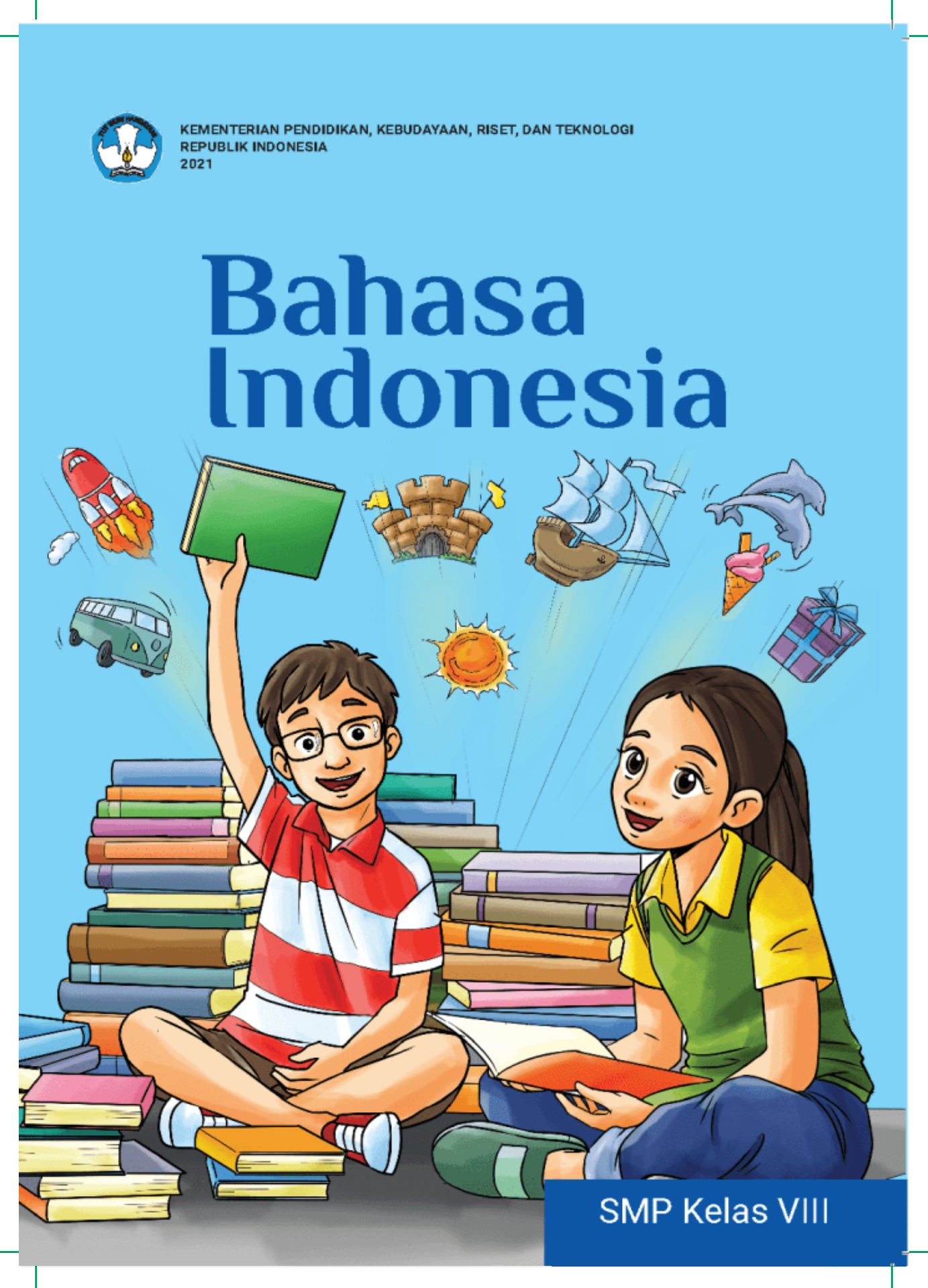 Cetak Bahasa Indonesia 8 Buku Siswa