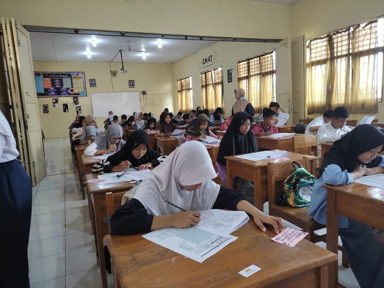 Sukses! 650 Peserta Hadir di Tryout ASAT SMP Ihsaniyah Tegal